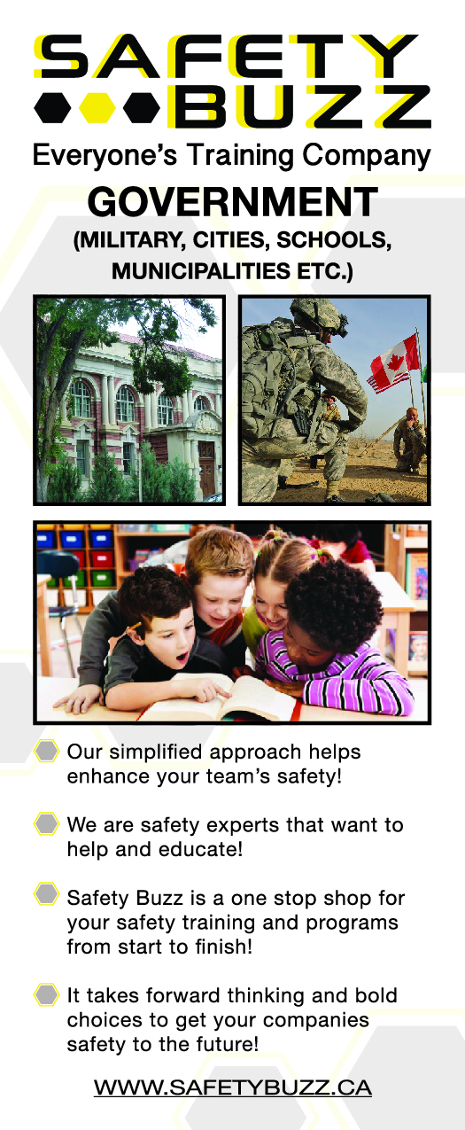 Government Services Safety Buzz Safety Training in Medicine Hat and